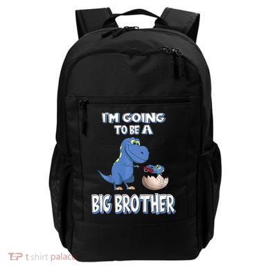 I'm Going To Be A Big Brother Dinosaur Backpack