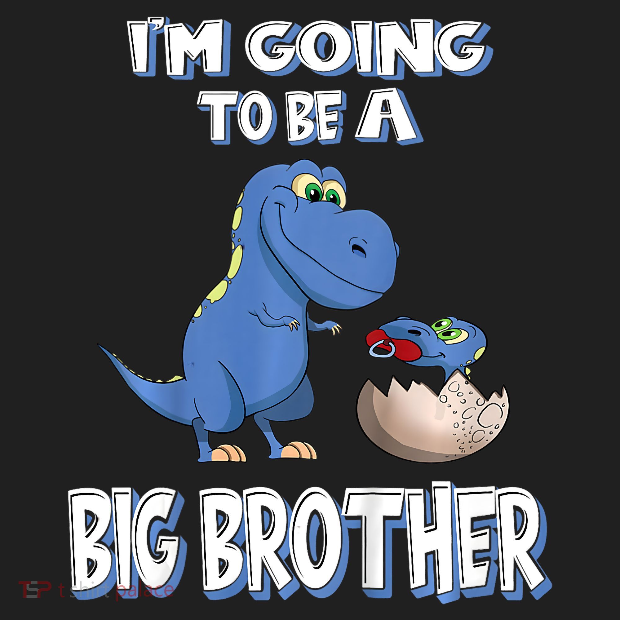 I'm Going To Be A Big Brother Dinosaur Tumbler
