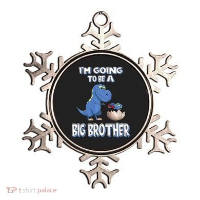 I'm Going To Be A Big Brother Dinosaur Ornament