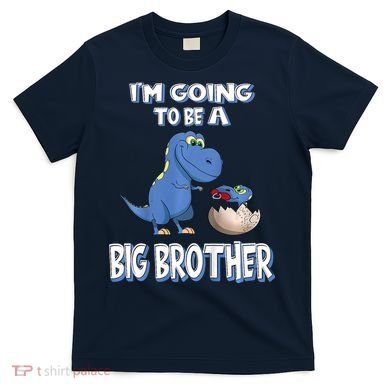 I'm Going To Be A Big Brother Dinosaur T-Shirt