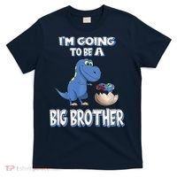 I'm Going To Be A Big Brother Dinosaur T-Shirt thumb 0