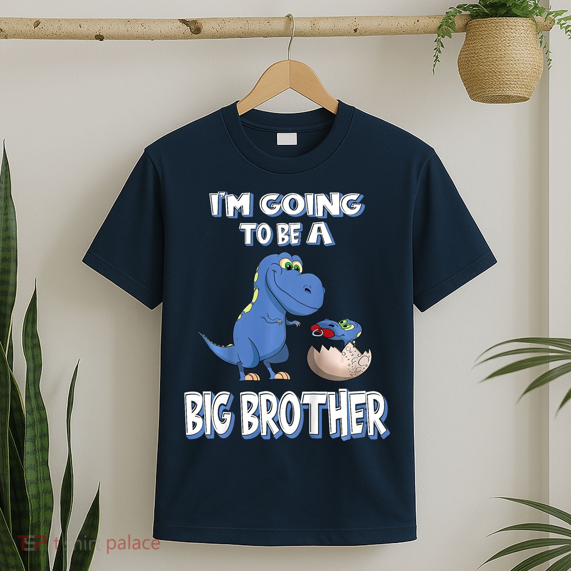 I'm Going To Be A Big Brother Dinosaur T-Shirt