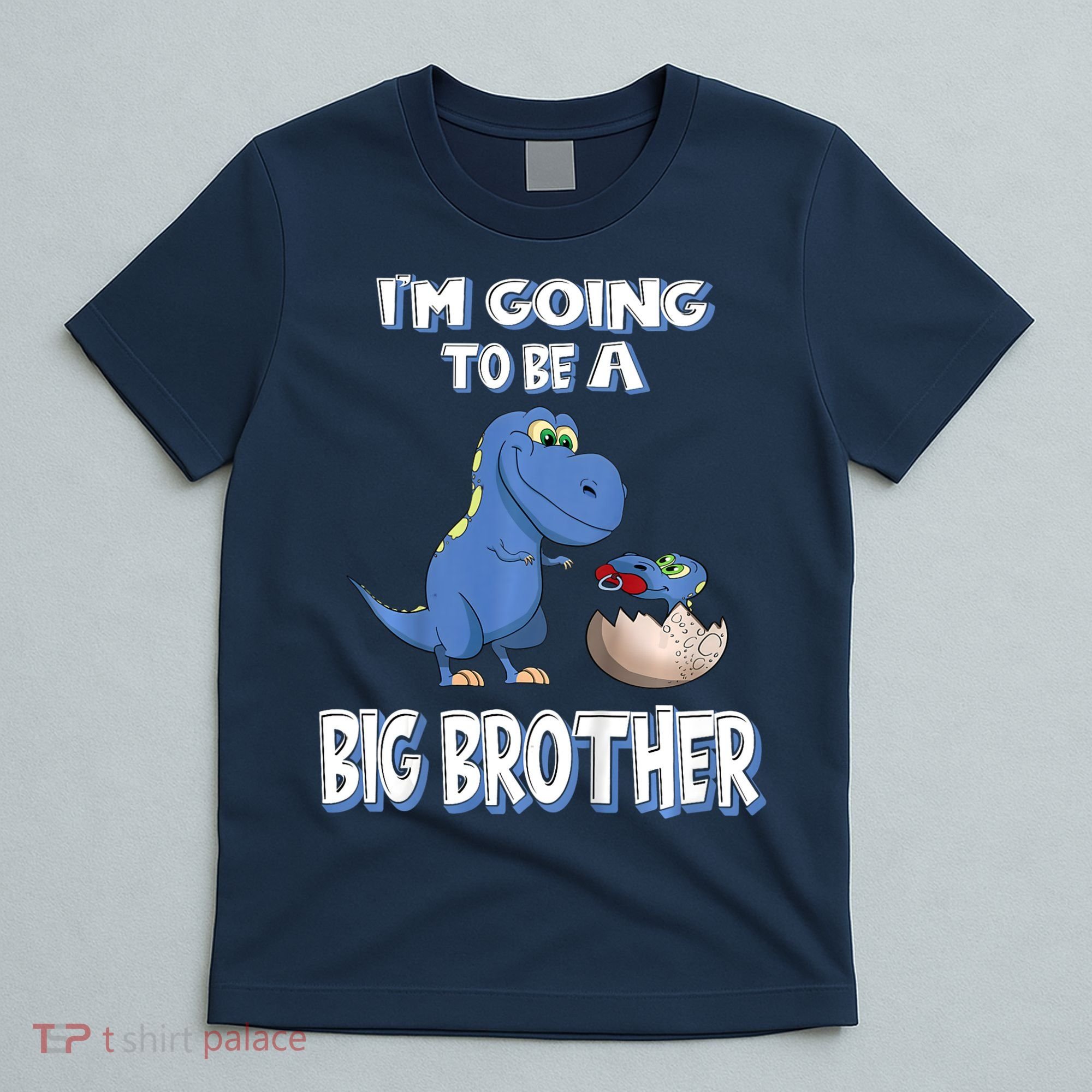 I'm Going To Be A Big Brother Dinosaur T-Shirt