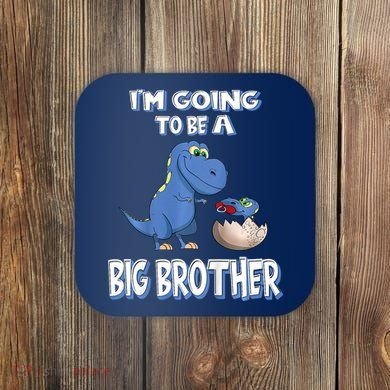 I'm Going To Be A Big Brother Dinosaur Coaster