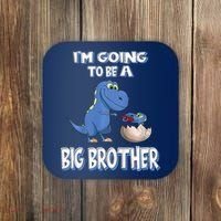 I'm Going To Be A Big Brother Dinosaur Coaster thumb 0