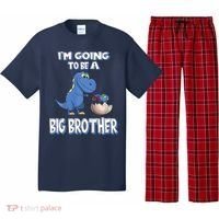 I'm Going To Be A Big Brother Dinosaur Pajama Set thumb 0