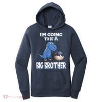 I'm Going To Be A Big Brother Dinosaur Women's Hoodie thumb 0