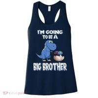 I'm Going To Be A Big Brother Dinosaur Women's Tank Top thumb 0