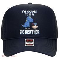 I'm Going To Be A Big Brother Dinosaur Hat thumb 0