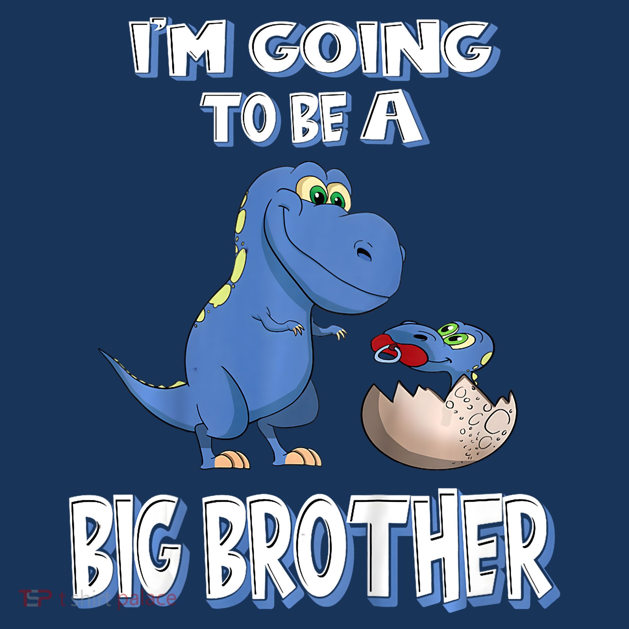 I'm Going To Be A Big Brother Dinosaur Women's T-Shirt