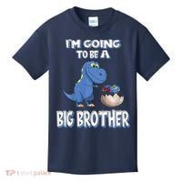 I'm Going To Be A Big Brother Dinosaur Kids T-Shirt thumb 0