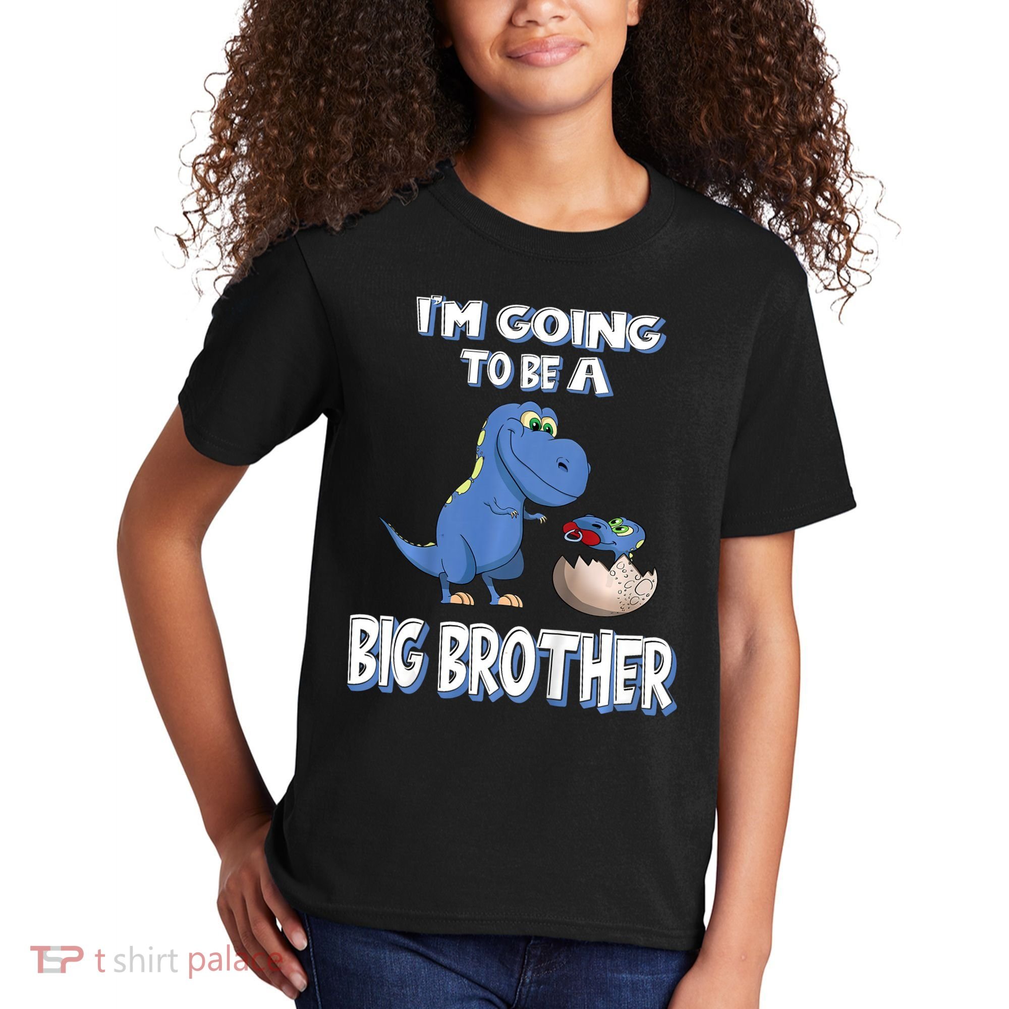 I'm Going To Be A Big Brother Dinosaur Kids T-Shirt