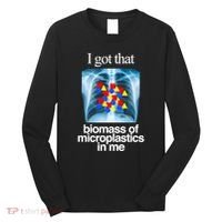 I Got That Biomass Of Microplastics In Me Long Sleeve Shirt thumb 0