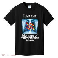 I Got That Biomass Of Microplastics In Me Kids T-Shirt thumb 0