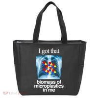 I Got That Biomass Of Microplastics In Me Tote Bag thumb 0