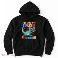 Im Going To Crush 4th Grade Back To School Gift Hoodie thumb 0