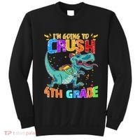 Im Going To Crush 4th Grade Back To School Gift Sweatshirt thumb 0