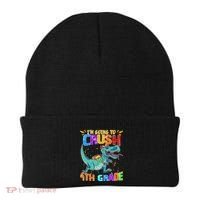 Im Going To Crush 4th Grade Back To School Gift Beanie thumb 0