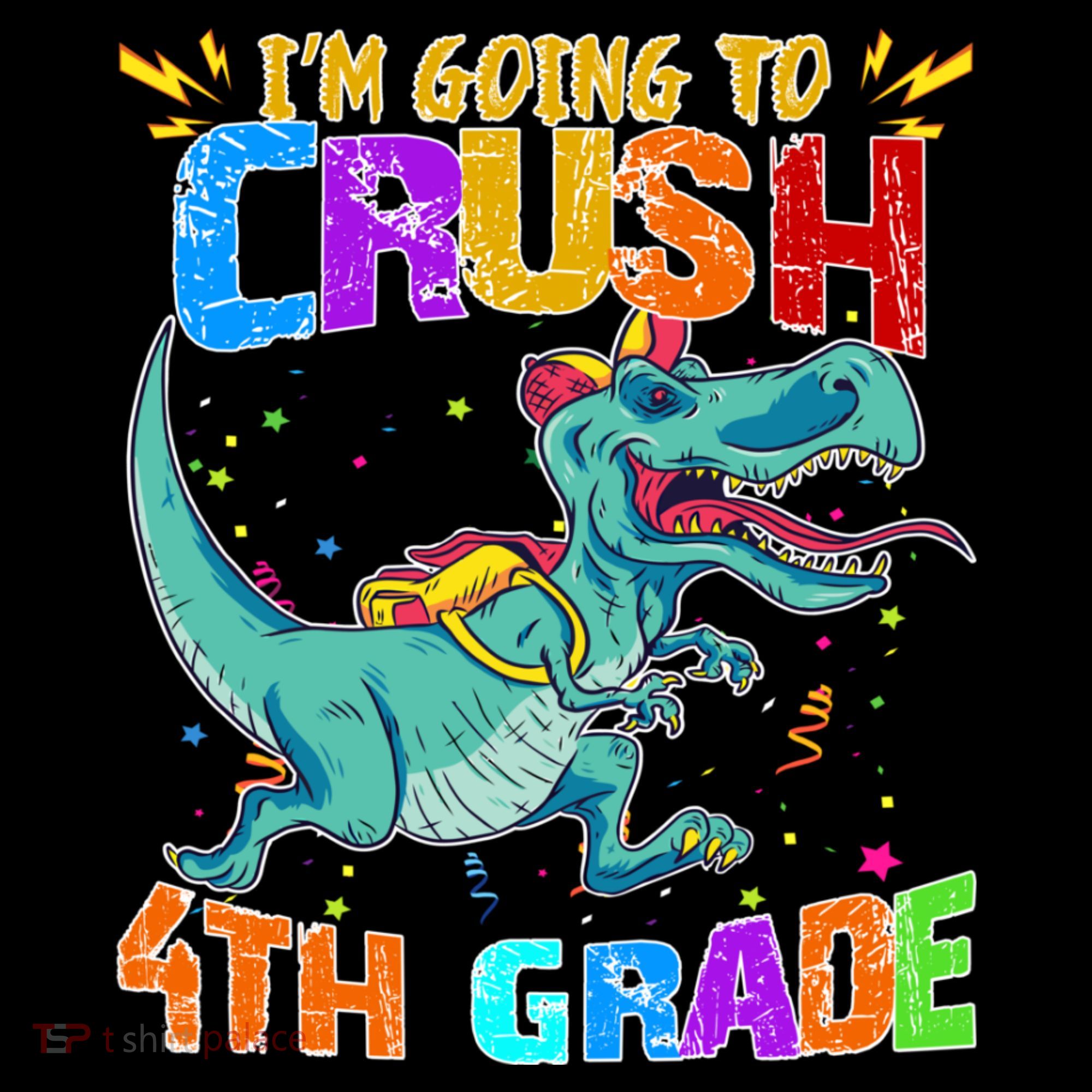 Im Going To Crush 4th Grade Back To School Gift Women's Hoodie