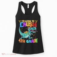Im Going To Crush 4th Grade Back To School Gift Women's Tank Top thumb 0