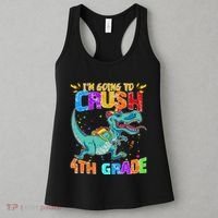 Im Going To Crush 4th Grade Back To School Gift Women's Tank Top thumb 3