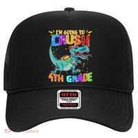 Im Going To Crush 4th Grade Back To School Gift Hat thumb 0