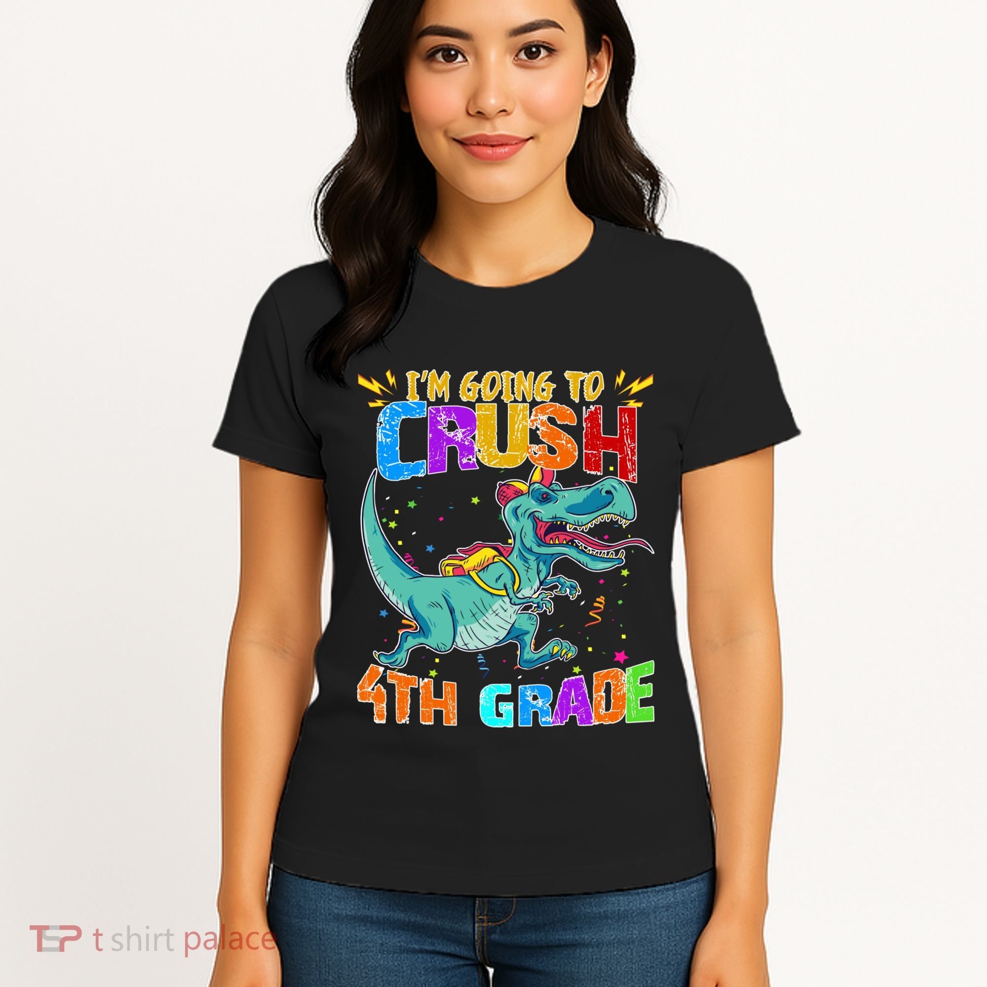 Im Going To Crush 4th Grade Back To School Gift Women's T-Shirt
