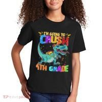 Im Going To Crush 4th Grade Back To School Gift Kids T-Shirt thumb 2