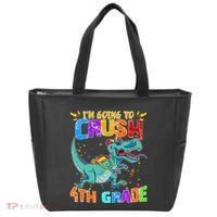 Im Going To Crush 4th Grade Back To School Gift Tote Bag thumb 0