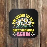 IM Going To Be A Great Grandma Again Coaster thumb 0