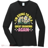 IM Going To Be A Great Grandma Again Women's Long Sleeve Shirt thumb 0