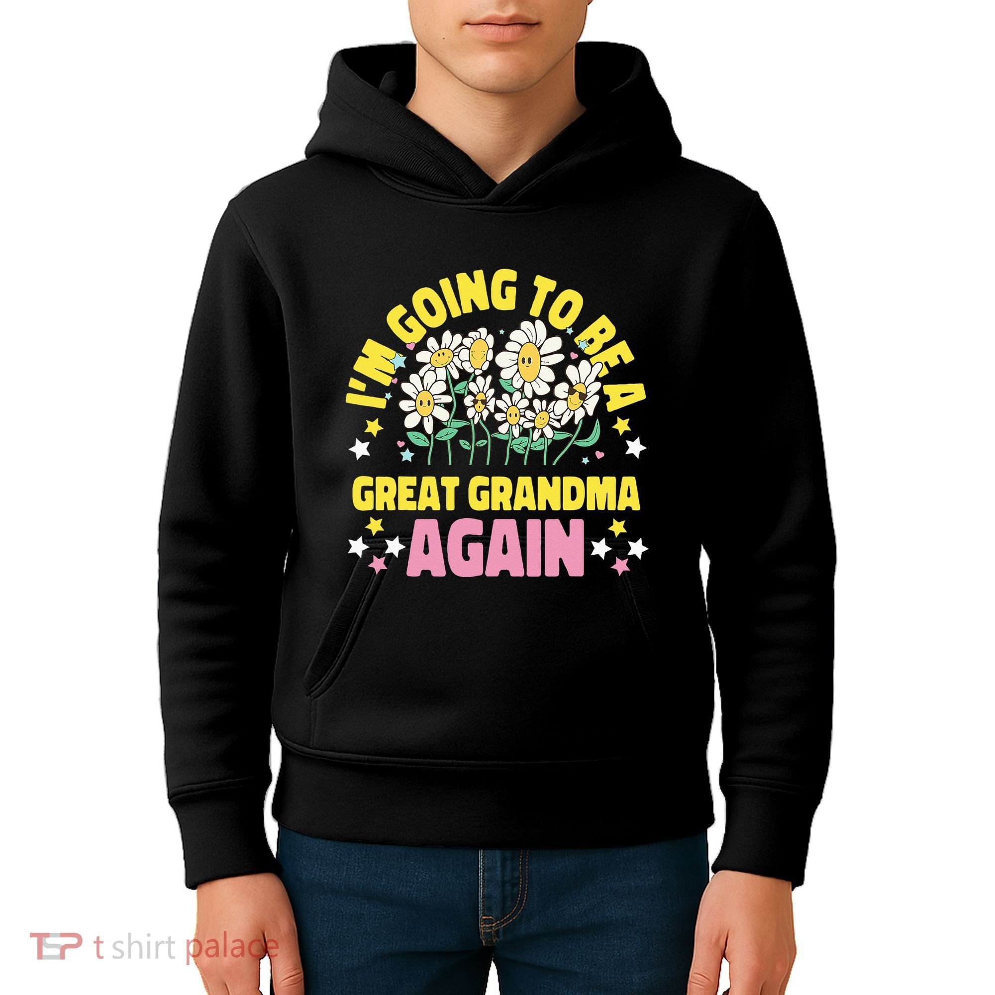 IM Going To Be A Great Grandma Again Kids Hoodie