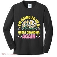 IM Going To Be A Great Grandma Again Kids Long Sleeve Shirt thumb 0