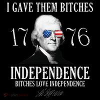 I Gave Them Bitches 1776 Independence Love Independence Coffee Mug thumb 5