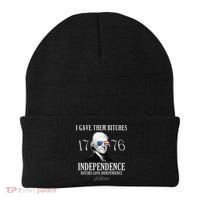 I Gave Them Bitches 1776 Independence Love Independence Beanie thumb 0