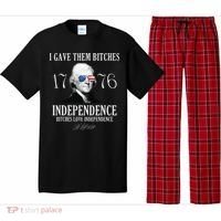 I Gave Them Bitches 1776 Independence Love Independence Pajama Set thumb 0