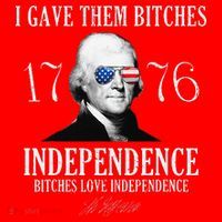 I Gave Them Bitches 1776 Independence Love Independence Santa Hat thumb 1