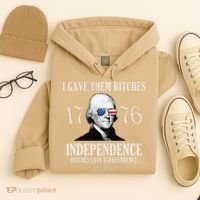 I Gave Them Bitches 1776 Independence Love Independence Hoodie thumb 4