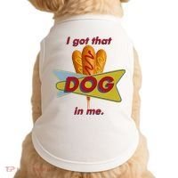 I Got That Corn Dog In Me Doggie Tank thumb 0