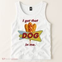 I Got That Corn Dog In Me Tank Top thumb 2