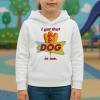 I Got That Corn Dog In Me Kids Hoodie thumb 3