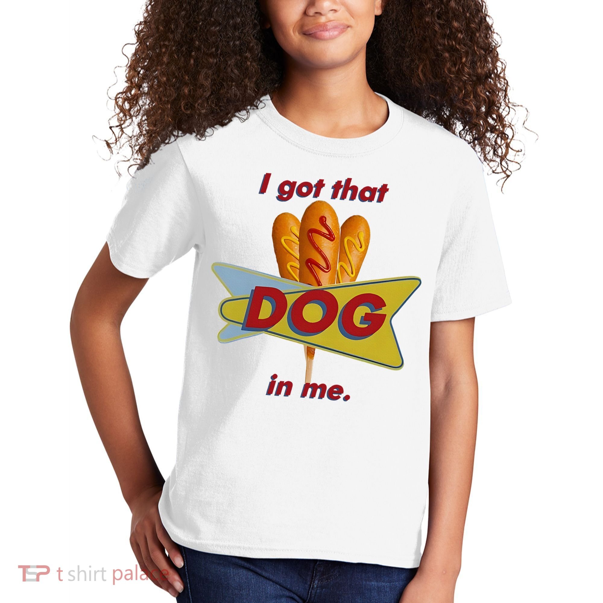 I Got That Corn Dog In Me Kids T-Shirt