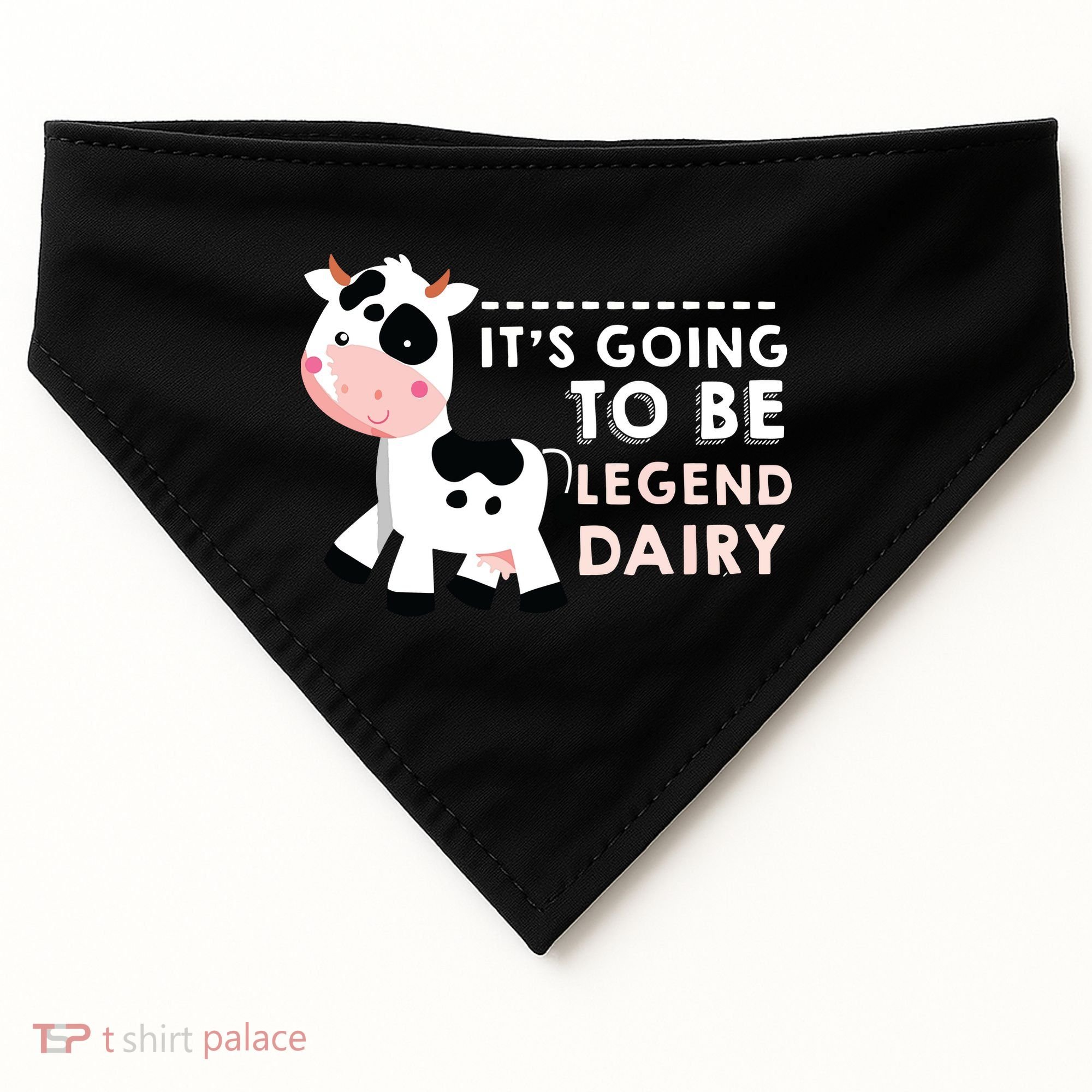 Its Going To Be Legendairy Funny Cow USA-Made Doggie Bandana