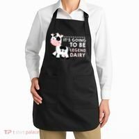 Its Going To Be Legendairy Funny Cow Apron thumb 2