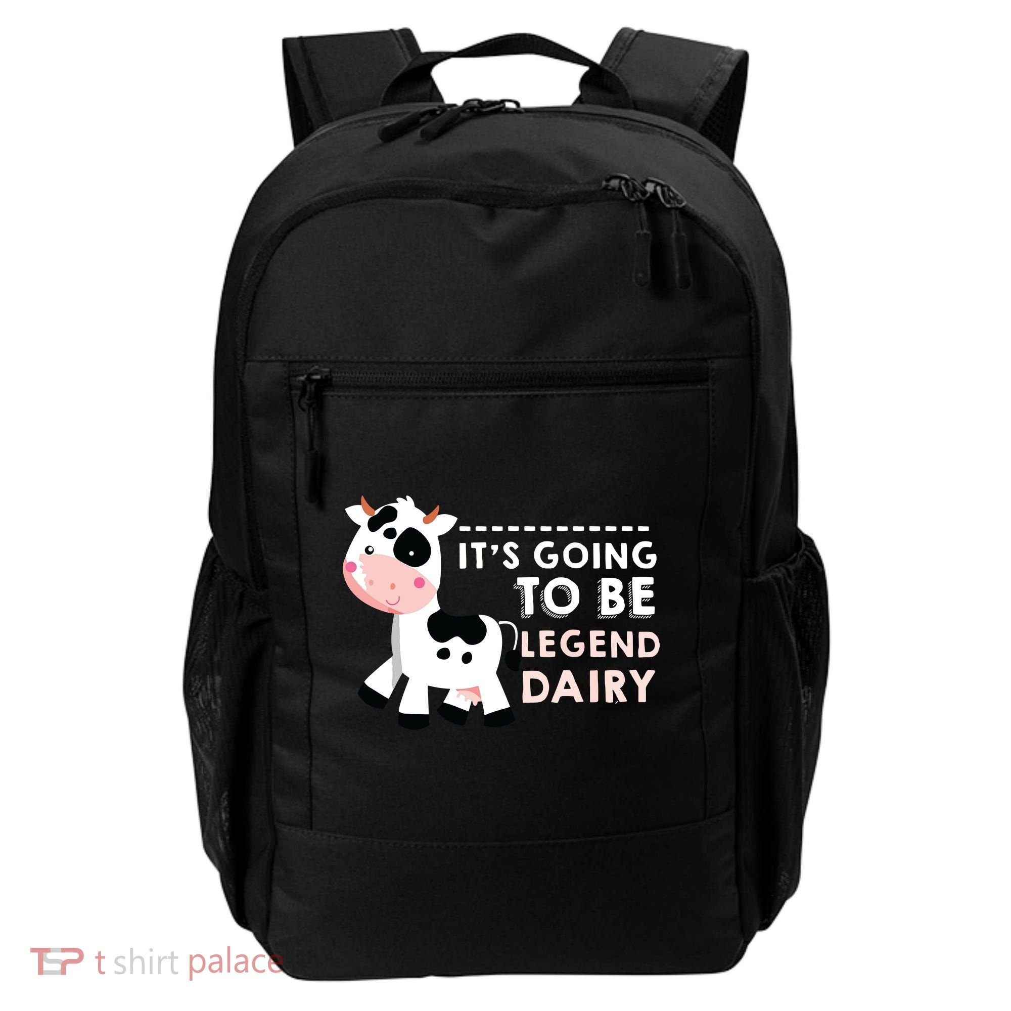 Its Going To Be Legendairy Funny Cow Backpack