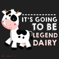 Its Going To Be Legendairy Funny Cow Beanie thumb 2