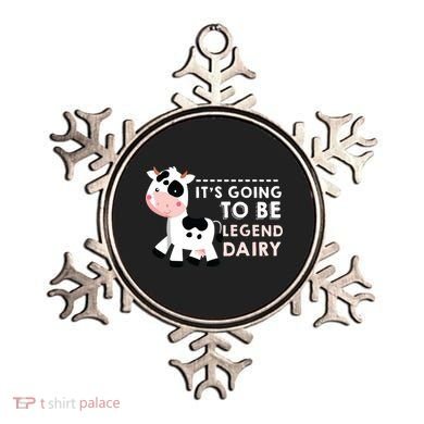 Its Going To Be Legendairy Funny Cow Ornament