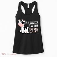 Its Going To Be Legendairy Funny Cow Women's Tank Top thumb 0