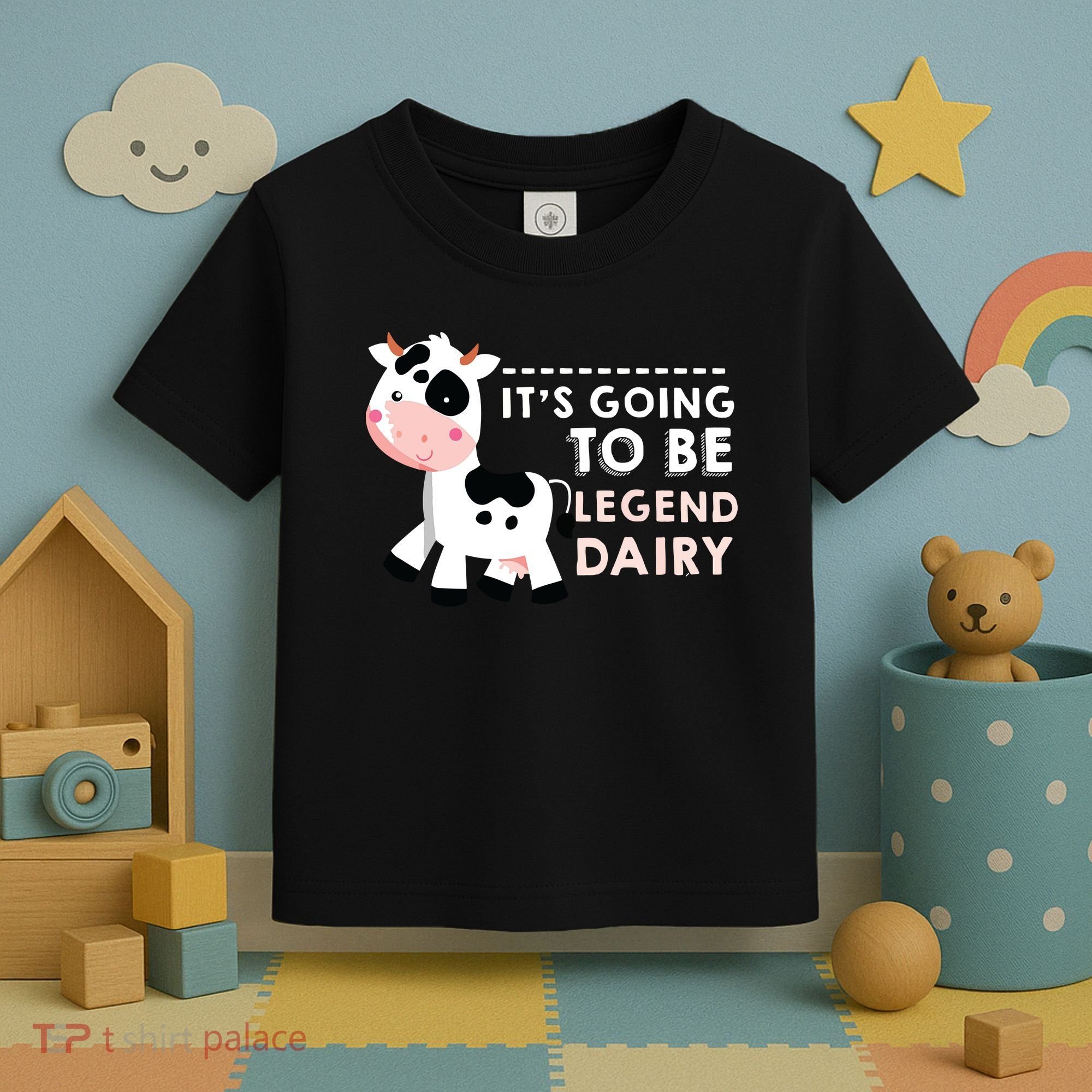 Its Going To Be Legendairy Funny Cow Toddler T-Shirt
