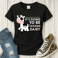 Its Going To Be Legendairy Funny Cow Women's T-Shirt thumb 3